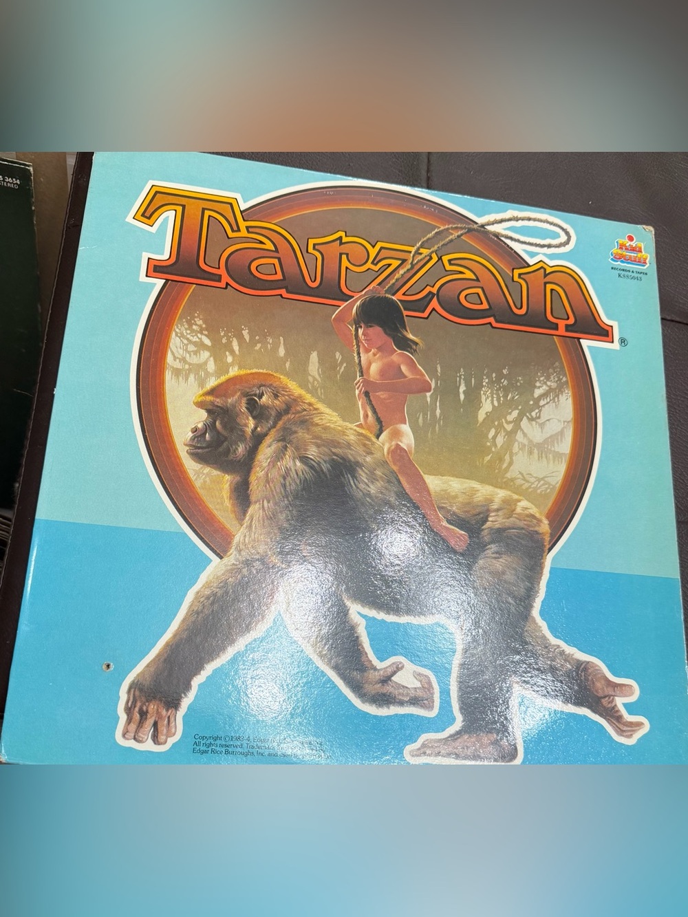 TARZAN, Vinyl Record LP Kid Stuff, Special Children's Version, 1983